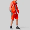 Erkek Converse x Feng Chen Wang Çapraz Eklemeli Kontrast Renkli Günlük Spor Ceket Turuncu