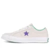 Erkek One Star Ox Grand Slam Süet “Beyaz/Court Mor/Yeşil
