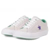 Erkek One Star Ox Grand Slam Süet “Beyaz/Court Mor/Yeşil