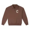 Essential Sweatshirt Asya Bedenleri “Kahverengi”