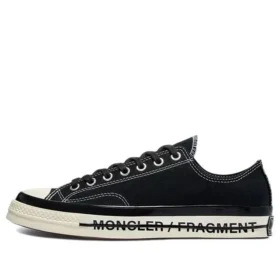 Fragment Design x Moncler x Chuck 70 Low “Siyah”