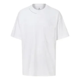 FW20 Basic Yuvarlak Yaka Kısa Kollu Çift Stili “Beyaz”