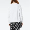 Günlük Sweatshirt Asya Bedenleri “Beyaz”