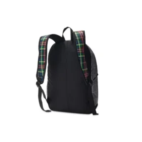 Go 2 Patch Plaid Sırt Çantası “Gri”