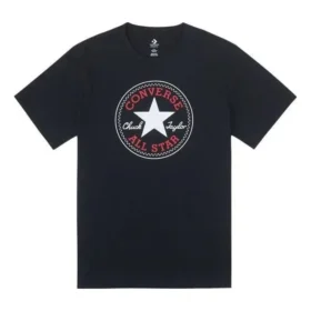 Go-To Chuck Taylor All Star Patch Standart Kesim Tişört Asya Bedenleri “Siyah”