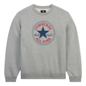 Go-To Chuck Taylor All Star Yama Standart Kesim Polar Crew Sweatshirt Asya Bedenleri “Vintage Gri Heather” Go-To Chuck Taylor All Star Yama Standart Kesim Polar Crew Sweatshirt Asya Bedenleri “Vintage Gri Heather”