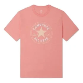 Go-To Chuck Taylor All Star Yama Standart Kesim Tişört Asya Bedenleri “Pembe”