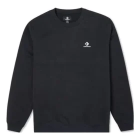 Go-To İşlemeli Yıldız Chevron Fırçalanmış Arka Fleece Crew Sweatshirt Asya Bedenleri “Siyah” Go-To İşlemeli Yıldız Chevron Fırçalanmış Arka Fleece Crew Sweatshirt Asya Bedenleri “Siyah”