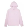 Go-To Nakışlı Yıldız Chevron Standart Kesim Kapüşonlu Sweatshirt Asya Bedenleri “Pembe”