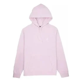 Go-To Nakışlı Yıldız Chevron Standart Kesim Kapüşonlu Sweatshirt Asya Bedenleri “Pembe”