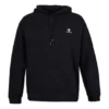 Go-To Nakışlı Yıldız Chevron Standart Kesim Kapüşonlu Sweatshirt Asya Bedenleri “Siyah”