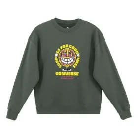 GOOD TIMES Grafik Desenli Bol Yakalı Sweatshirt Asya Bedenleri “Zeytin Yeşili” GOOD TIMES Grafik Desenli Bol Yakalı Sweatshirt Asya Bedenleri “Zeytin Yeşili”