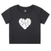 Heart T-Shirt Asya Bedenleri “Siyah”