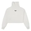 HIGH NECK MOCK Crew Beyaz KREM