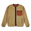 Çift Taraflı Polar Fleece Stay Warm logolu Ceket