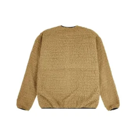 Çift Taraflı Polar Fleece Stay Warm logolu Ceket