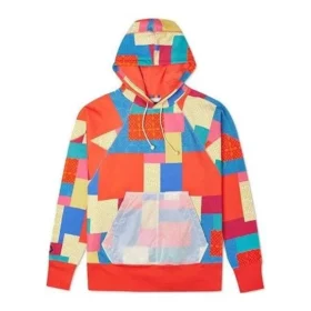 Çin Yeni Yılı Shapes Kapüşonlu Sweatshirt Asya Bedenleri “Red” Çin Yeni Yılı Shapes Kapüşonlu Sweatshirt Asya Bedenleri “Red”