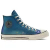 Iridescent Chuck 1970s High Top “Mavi Beyaz”