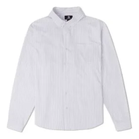 Çizgili Oxford Gömlek Asya Bedenleri “Vapor Violet”