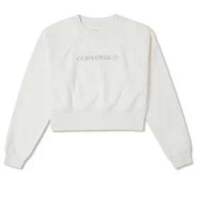 Çizgili Wordmark Polar Sweatshirt “Beyaz” Çizgili Wordmark Polar Sweatshirt “Beyaz”