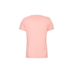 Klasik Logo Baskılı Kısa Kollu Pembe