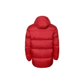 Kuş Tüyü Dolgulu Puffer Ceket Asya Bedenleri “Kırmızı”