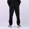 İşlemeli Yıldız Chevron Jogger FT Asya Bedenleri “Siyah”
