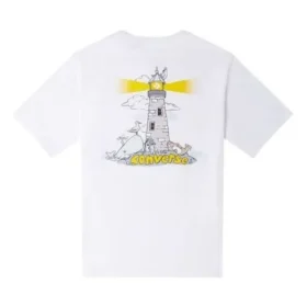 Lighthouse Tişört Asya Bedenleri “Beyaz”