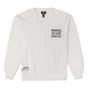 Logo Crewneck Asya Bedenleri “Beyaz”