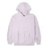 Logo Nakışlı Örgü Kapüşonlu Sweatshirt Mor