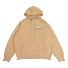 Logo Skate Kapüşonlu Sweatshirt Asya Bedenleri “Tan”