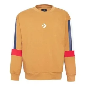 LW Kontrast Panelli Sweatshirt Asya Bedenleri “Kahverengi”
