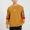LW Kontrast Panelli Sweatshirt Asya Bedenleri “Kahverengi”