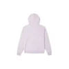 Nakışlı Düz Renkli Kapüşonlu Sweatshirt Mor