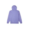 Nakışlı Yıldız Chevron Kapüşonlu Sweatshirt Asya Bedenleri “Mor”