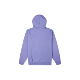 Nakışlı Yıldız Chevron Kapüşonlu Sweatshirt Asya Bedenleri “Mor”