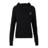 Nakışlı Yıldız Chevron Pullover Kapüşonlu Sweatshirt Asya Bedenleri “Siyah”