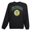Üniversite Crew Sweatshirt Asya Bedenleri “Siyah”