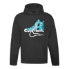 Novelty Sneaker Grafik Kapüşonlu Sweatshirt Asya Bedenleri “Siyah”