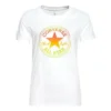 Ombre Chuck Patch Crew T-Shirt Asya Bedenleri “Beyaz Sarı”