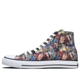 One Piece x Converse Chuck Taylor All Star 100 PT HI Kanvas Ayakkabı Çok Renkli