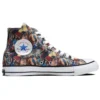 One Piece x Converse Chuck Taylor All Star 100 PT HI Kanvas Ayakkabı Çok Renkli