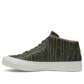 One Star Mid Tops Yeşil
