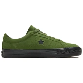 One Star Pro Retro Düşük Bilekli Günlük Kaykay Ayakkabıları Unisex Yeşil