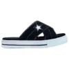 One Star Sandal Slip “Siyah Beyaz”