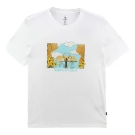 Overgrown Hoops T-Shirt Asya Bedenleri “Beyaz”