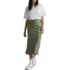 Oversized Çiçek Desenli Crew T-Shirt Asya Bedenleri “Beyaz”