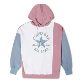 Oversized Renk Bloklu Kapüşonlu Sweatshirt Asya Bedenleri “Pink Aura” Oversized Renk Bloklu Kapüşonlu Sweatshirt Asya Bedenleri “Pink Aura”