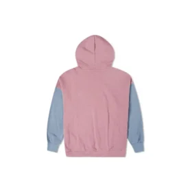 Oversized Renk Bloklu Kapüşonlu Sweatshirt Asya Bedenleri “Pink Aura” Oversized Renk Bloklu Kapüşonlu Sweatshirt Asya Bedenleri “Pink Aura”