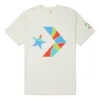 Peace & Unity Pamuklu Jersey Tişört Asya Bedenleri “Egret”